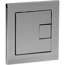 Square Dual Flush Plate Button Chrome For TR9001 TR9002 TR9009 - Roper Rhodes