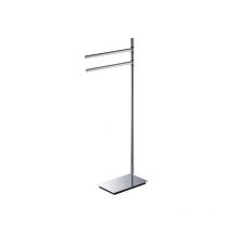 Square piantana 2 porta salviette cromato codice prod: B9901CR - Colombo Design