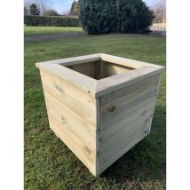 Wooden Garden Square Planter