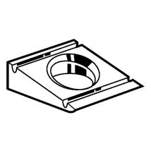 M8 Square Taper Washer 8% - Steel - Hot Dip Galvanised din - you get 10 - Qualfast