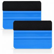 Alwaysh - Squeegee with Fiber Edge for Car Vinyl Wrapping, Durable Window Film Squeegee, Squeegee Decal Sticker(2 Pack)