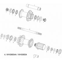 Sram - Freehub Body for X9 Hub V2 - WHS9004A