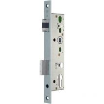 Rohrrahmen-Einsteckschloss PZW 24/25/92/8 mm DIN links / rechts Edelstahl Riegelausschluss 21 mm 245 mm