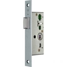 Rohrrahmen-Fallen-Einsteckschloss 24/ 35 mm din links / rechts Edelstahl käntig