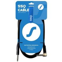 Kitsound - Ssq Jmpjmk1 Ss-1439 Mono Jack Cable - Mono Jack (angle Of 90 Degrés) 1 M Noir
