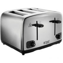 Russell Hobbs - 24090 Adventure 4 Slice Toaster Stainless Steel