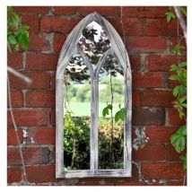 St Andrew Garden Mirror 75cm For Gardens Courtyards Woodlodge