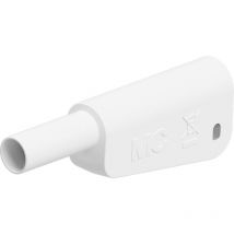 SLQ-4N-46 Sicherheits-Lamellenstecker Stecker Stift-Ø: 4 mm Weiß 1 St. - Stäubli