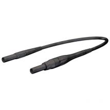 XSMF-419 Cavo di misura Spina sicurezza 4 mm Spina sicurezza 4 mm 1.50 m Nero 1 pz. - Stäubli