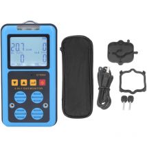 Moniteur de gaz 4 en 1 CO H2S O2 LEL, mesure précise, son, lumière, alarme de Vibration, affichage rétroéclairé, détecteur de gaz