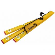 Stabila Wasserwaagen pro set 80 as, 120 cm / 60 cm / 30 cm / Tasche - 19714