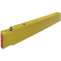 Stabila - Règlet Holz-Gliedermaßstab Type 700 1304 2 m Bois de hêtre