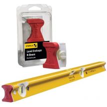 Stabila - STBRTYPE60 R-Type 60cm Builders Pro Spirit Level + Replacement EndCap