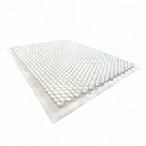 Stabilisateur de gravier 1,92 m² - Blanc - 120 x 160 x 4 cm Blanc - easystab