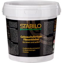 Stabilo Gebrauchsfertiger Fliesenkleber 1,5kg Fertigkleber, Dispersionskleber, Universalkleber