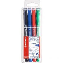 Stabilo Sensor Fineliner 0.3 Ast PK4