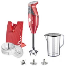 Stabmixer Rot & Schweizer Kreuz - Swissline M200 - Bamix