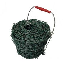 Stacheldraht Weidezaun grün 2,4 mm x 100 m