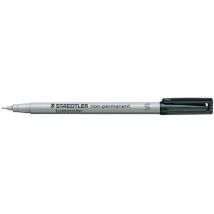Staedtler - 311 Lumocolor Non-permanent Superfine Black (10)