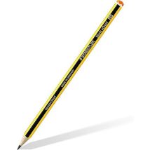Staedtler Noris 121 2B Graphite Pencil Black/Yellow (Pack 12)