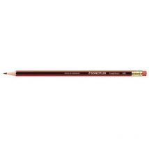 Staedtler 110 Tradition Pencil Cedar Wood (With Eraser) HB 12's