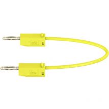 LK205 Cavo di misura Spina a banana 2 mm Spina a banana 2 mm 45.00 cm Giallo 1 pz. - Stäubli