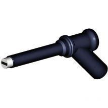 Stäubli - XMA-7L Sicherheits-Prüfspitze Steckanschluss 4 mm cat iv 1000 v Schwarz 1 St.