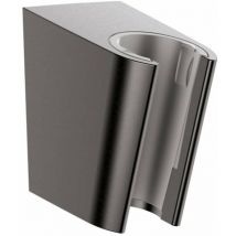 Supporti doccia - Supporto doccia Porter s, cromo nero spazzolato 28331340 - Hansgrohe
