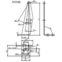95ACC2840 Staffa di montaggio ST-5100 1 pz. - Datalogic