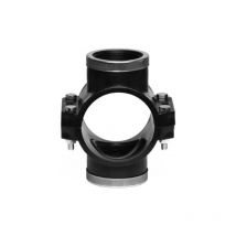 Staffa doppia con rinforzo e guarnizione piatta pn 10 90 x 3/4 Unidelta