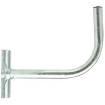 Staffa supporto parabola fissaggio antenna a muro 90 gradi 33 cm