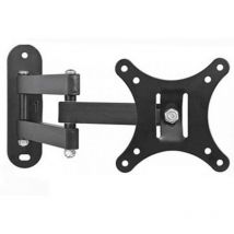 Staffa porta tv monitor da 10''14''26''28''30''32' supporto parete braccio 20 kg