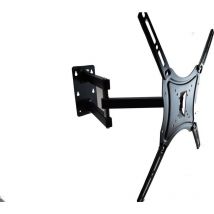 Staffa porta tv supporto braccio monitor da 14 a 55 pollici max 50KG