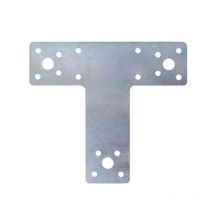 Staffa supporto piastra trave in legno a 't' scarpa ancoraggio - cod. te 160