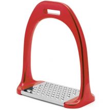 Prolight - Staffe inglesi in alluminio colorate con pedane in acciaio inox antiscivolo - blu royal