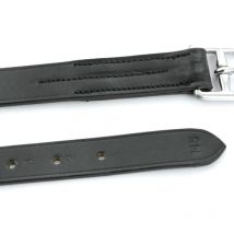 Staffili inglesi in cuoio con New Life con fibbie inox: 120 cm, marrone