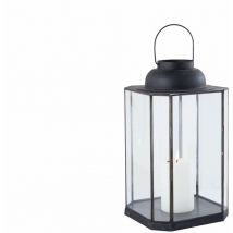 Gardeness - Stahl- und 8 -Gesichts -Glaslaterne -Moderne Linie - Piccola
