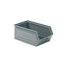 Stahlbehälter mm B=200 T=350 H=145 Gr.3A2 Grau Ral7000