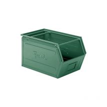 Stahlbehälter mm B=300 T=520 H=300 Gr.4A5 Grün Ral6011