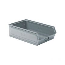 Stahlbehälter mm B=300 T=500 H=145 Gr.4A2 Grau Ral7000