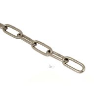 Stahlkette Rundstahlkette Edelstahl V4A DIN 763 4 mm Meterware