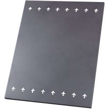 Stahlplatte zum Schutz der Wand bei Nutzung von Kaminofen Holzofen