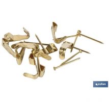 Blister mit 1 Einheit Bildaufhängerhaken Nr. 4