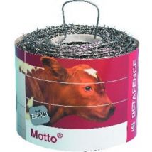 Stahlstacheldraht-Motto- Zincalu 250 m