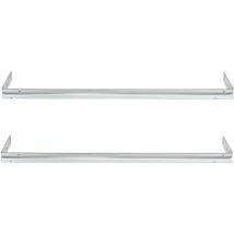 So-tech - 2 Stück Stahltraversen für 60 cm Unterschrank Stabilisierung für Herdeinbauschrank, Spülenschrank Montagewinkel für Schrankstabilisierung