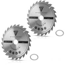 Stahlwerk 2 x lama universale 210 x 2,6 / 30 mm con anello adattatore da 25,4 mm