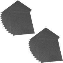 2 x set di carta vetrata da 12 in carburo di silicio - Stahlwerk