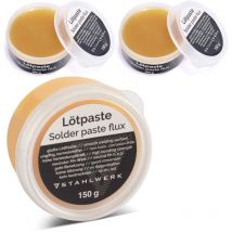 Stahlwerk - 3 x pâte à souder 150g pour des travaux de soudure professionnels et précis