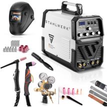 Stahlwerk - Schweißgerät ac dc Wig 200 st igbt mit Plasmaschneider Vollausstattung