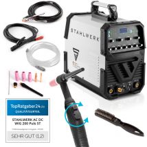 Schweißgerät ac/dc wig 200 Puls st igbt / 200 a - Stahlwerk